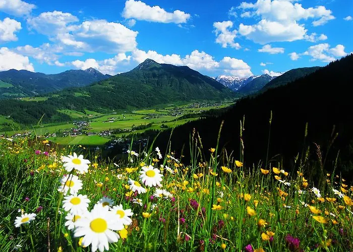 Mountainview Mit Balkon Und Carport * Flachau